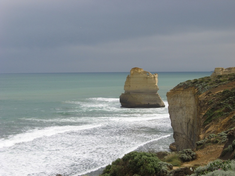 The south coast of Australia looking west from above the Gibson Steps South coast of Australia near the Gibson Steps